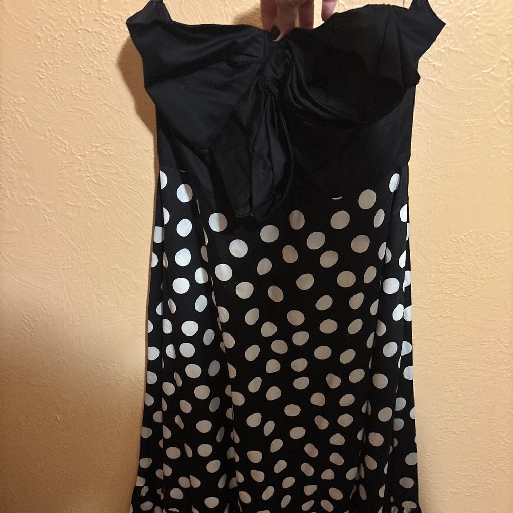 Anthropologie Polka Dotted Dress